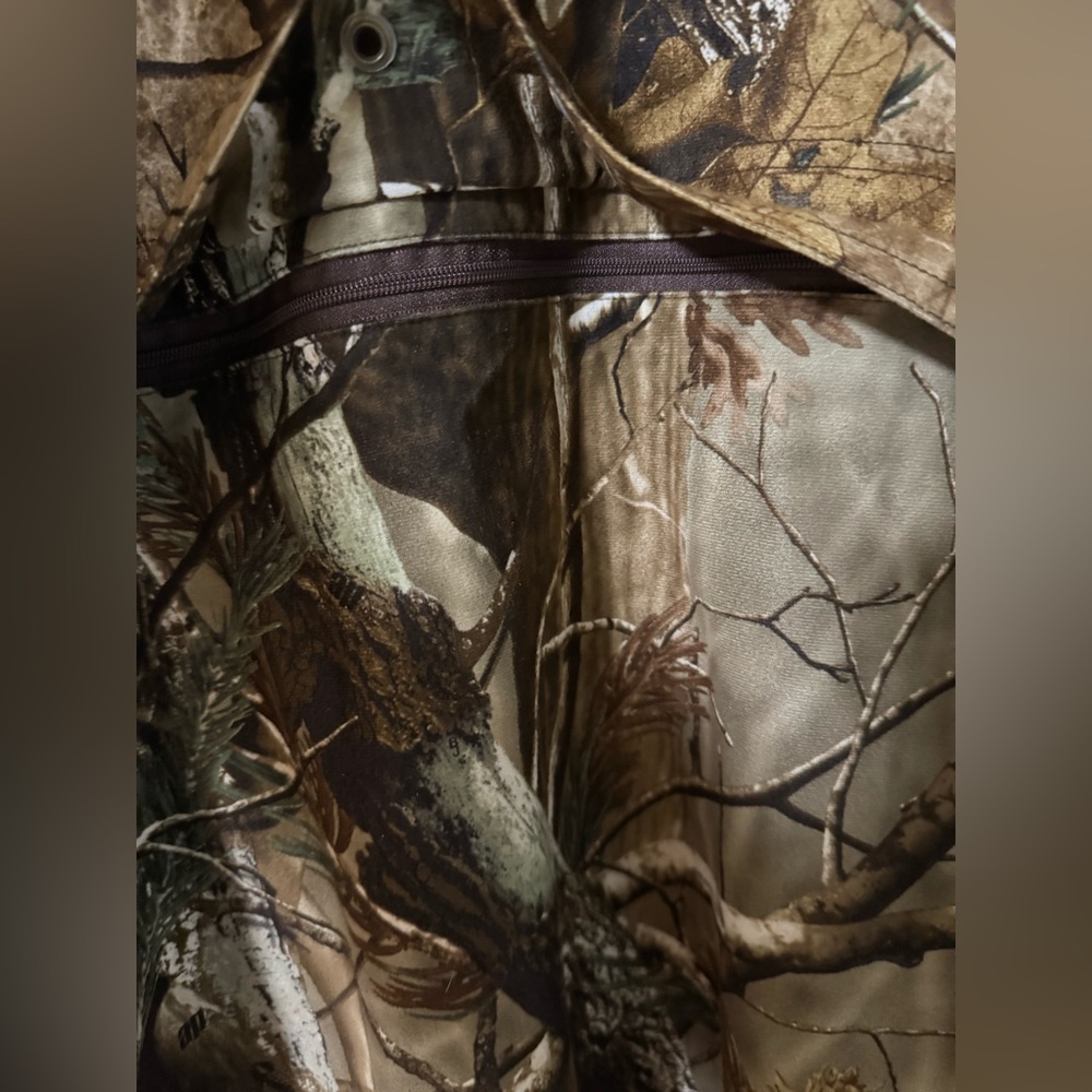 Gamehide Camo Hooded Jacket size XL Hunting. Vents. Nice coat camouflage - Picture 4 of 6